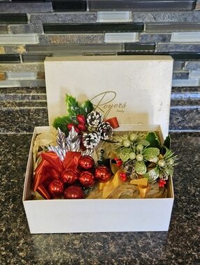 Vintage Christmas Corsages Set Of 3